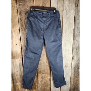 American Eagle Mens Original Straight Chino Pants‎ Navy Blue Extreme Flex 28x32